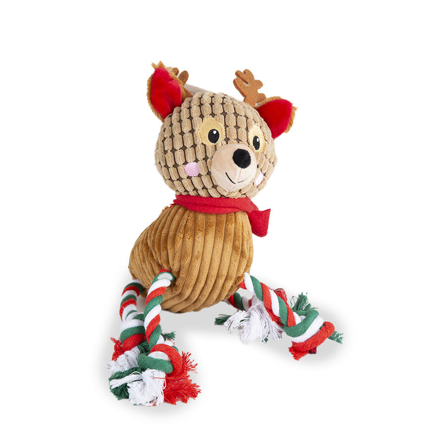 Guau Christmas Reno de Peluche con Cuerda para perros, , large indicador imagen numero 3